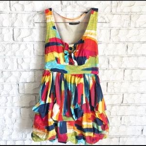 ⭐️ Colorful Puffy Dress - Size S  ⭐️